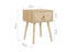 Herringford 1 Drawer Bedside Oak